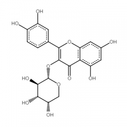 Kwercetyna 3-O-alfa-L-arabinopiranozyd [22255-13-6]